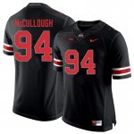 Men's Ohio State Buckeyes #94 Roen McCullough Blackout Nike NCAA College Football Jersey Black Friday GHQ8344BC